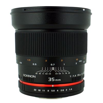 Rokinon 35mm f/1.4 Lens for Canon Cameras