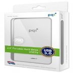 PQI Japan USB3.0 0 For Portable HDD Hard Drive White GB 656 V  750gr2
