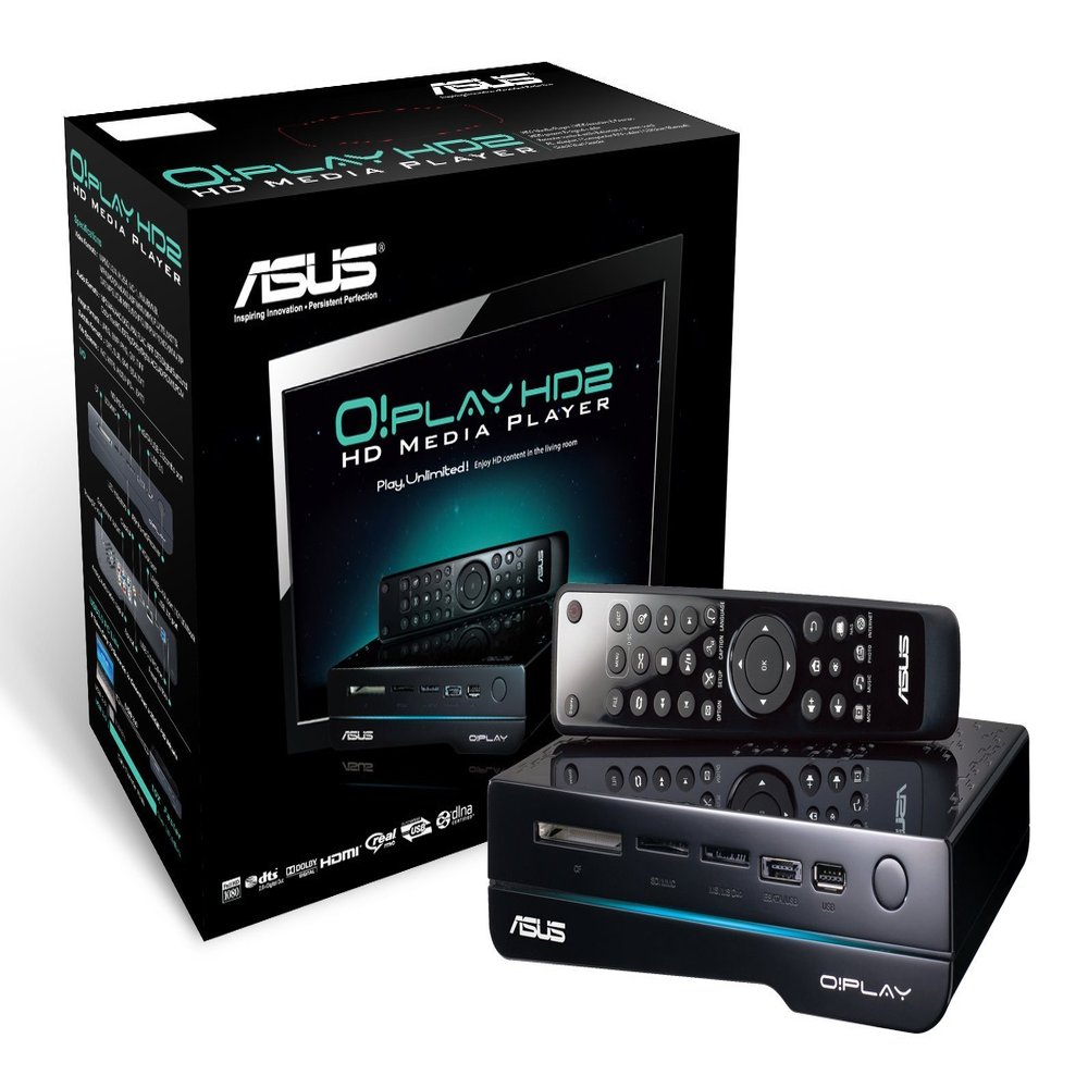 Asus OPLAY_HD2/1A/NTSC/AS Digital Device - Black