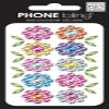 me & my BIG ideas Phone Bling Removable Cell Phone Embellishment, Multi Flowers view 1