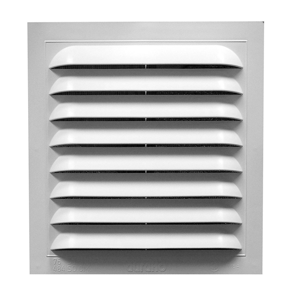 Duraflo 621212 Gable Vent, 12-Inch X 12-Inch