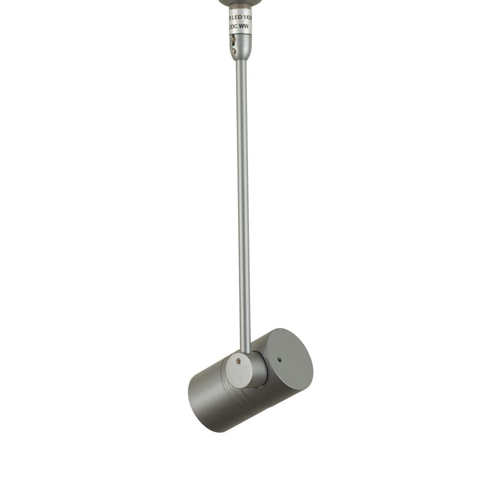 Jesco Lighting QASL181X6-30SN Ginger Quick Adapt LED Spot Light, Satin Nickel Finish