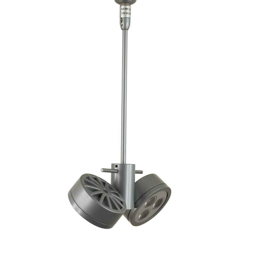 Jesco Lighting QASL185X6-30SN Odessa Quick Adapt LED Spot Light, Satin Nickel Finish