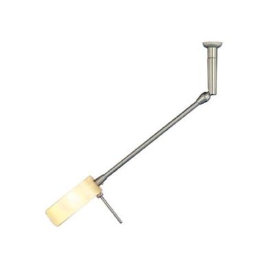 Jesco Lighting QAS143X6-SN Logan Quick Adapt Low Voltage Spot Light, 6-Inch Stem, Satin Nickel Finish
