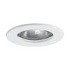 Jesco Lighting TM5502WH 5-Inch Aperture Line Voltage Trim Recessed Light, Open Trim, White Finish view 1