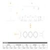 Jesco Lighting MGMH3070-3ESB Modulinear Directional Lighting for New Construction, Double Gimbal Metal Halide 70W PAR30 3-Light Linear, Black Interior with Silver Trim view 2
