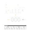 Jesco Lighting MGRA175-3ESB Modulinear Directional Lighting for Remodeling, Double Gimbal AR111 3-Light Linear, Black Interior with Silver Trim view 3