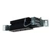 Jesco Lighting MMG1650-4ESS Mini Modulinear Directional Lighting For New Construction, 50W MR16 4-Light Linear, Black Interior With Silver Gimbal And Trim view 1