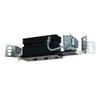 Jesco Lighting MMGMH1639-3ESS Mini Modulinear Directional Lighting For New Construction, Metal Halide 39W MR16 3-Light Linear, Black Interior With Silver Gimbal And Trim view 2