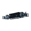 Jesco Lighting MMGMH1639-4EWB Mini Modulinear Directional Lighting for New Construction, Metal Halide 39W MR16 4-Light Linear, Black Interior with White Trim view 1