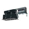 Jesco Lighting MMGR1650-3ESS Mini Modulinear Directional Lighting for Remodeling, 50W MR16 3-Light Linear, Black Interior with Silver Gimbal and Trim view 2