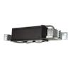 Jesco Lighting MYP30-3WB Modulinear Directional Lighting, Adjustable Yoke PAR30 3-Light Linear, Black Interior with White Trim view 1