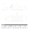 Jesco Lighting MYP30-4WB Modulinear Directional Lighting, Adjustable Yoke PAR30 4-Light Linear, Black Interior with White Trim view 3