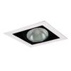 Jesco Lighting MYP38-1WB Modulinear Directional Lighting, Adjustable Yoke PAR38 1-Light Linear, Black Interior with White Trim view 1