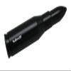 VMS Racing 223 Cal Caliber Black Bullet 3" inch Antenna Heavy Gauge Billet Aluminum Short Compatible with Honda Si 2002-2005 EP3 view 1