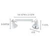 Jesco Lighting HMH904P3870-S Contempo 904 Series Metal Halide Track Light Fixture, PAR38, 70 Watts, Silver Finish view 3