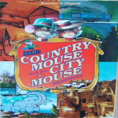 The Country Mouse and the City Mouse Adventures VHS Video 4 Episodes (Adventures on the Orient Express, To Catch a Tiger by the Tail, The Mystery of the Mouse Pharaohs Tomb & Outback Down Under)