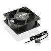 AC Infinity AXIAL 1238W, Muffin Fan, 120V AC 120mm x 38mm High Speed, for DIY Cooling Ventilation Exhaust Projects view 2