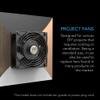 AC Infinity AXIAL 1238W, Muffin Fan, 120V AC 120mm x 38mm High Speed, for DIY Cooling Ventilation Exhaust Projects view 3