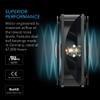 AC Infinity AXIAL 1238W, Muffin Fan, 120V AC 120mm x 38mm High Speed, for DIY Cooling Ventilation Exhaust Projects view 4