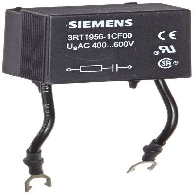 Siemens 3RT19 56-1CF00 Surge Suppressor, RC Element, S6 - S12 Size, 400-600VDC Rated Control Supply Voltage