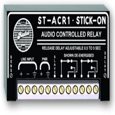 Radio Design Labs RDL Line-Level Controlled Relay - 0.5 to 5 s Delay (ST-ACR1)