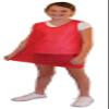 Micro Mesh Scrimmage Vests with Comfort Designed Waist for Easy on, Easy Off (Adult, Red) view 1