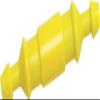 Blue Sea Systems 5060 Crimpable In-Line AGC/MDL Fuse Holder , Yellow view 1
