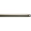 KICHLER 360003BSS Accessory Fan Down Rod 36-Inch, Brushed Stainless Steel view 1