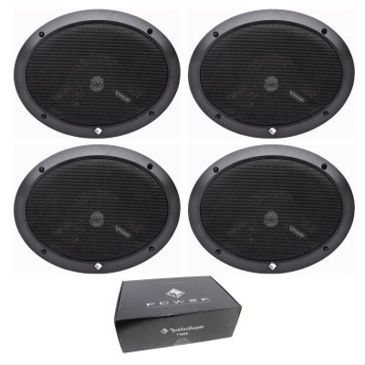 2 PAIRS ROCKFORD FOSGATE T1692 6X9" 2 WAY CAR SPEAKERS