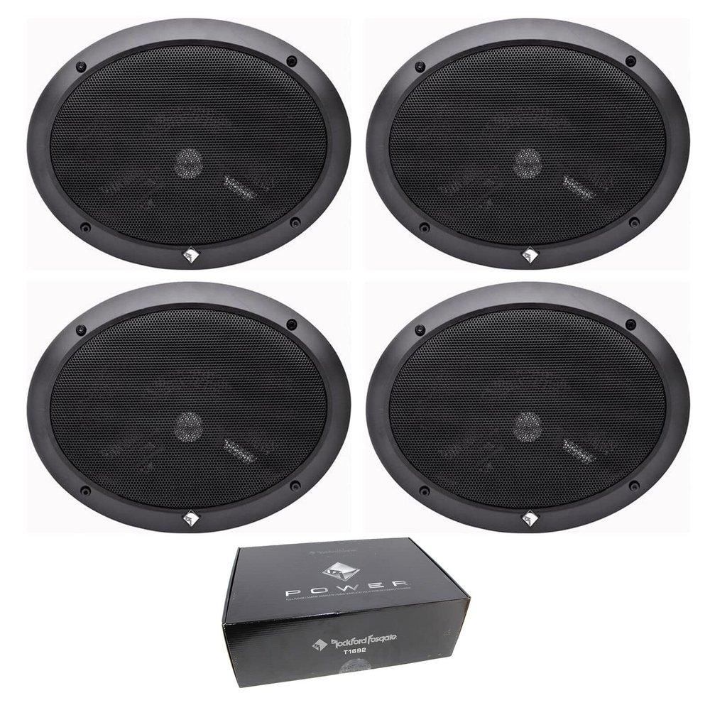 2 PAIRS ROCKFORD FOSGATE T1692 6X9" 2 WAY CAR SPEAKERS