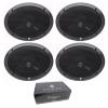 2 PAIRS ROCKFORD FOSGATE T1692 6X9" 2 WAY CAR SPEAKERS view 1