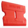 Miniscraper 25 Plastic Razor Scraper Blades Double Edge Safe Scrape for removing Labels Decals Stickers on glass and Counter top and more 25 Pack view 4