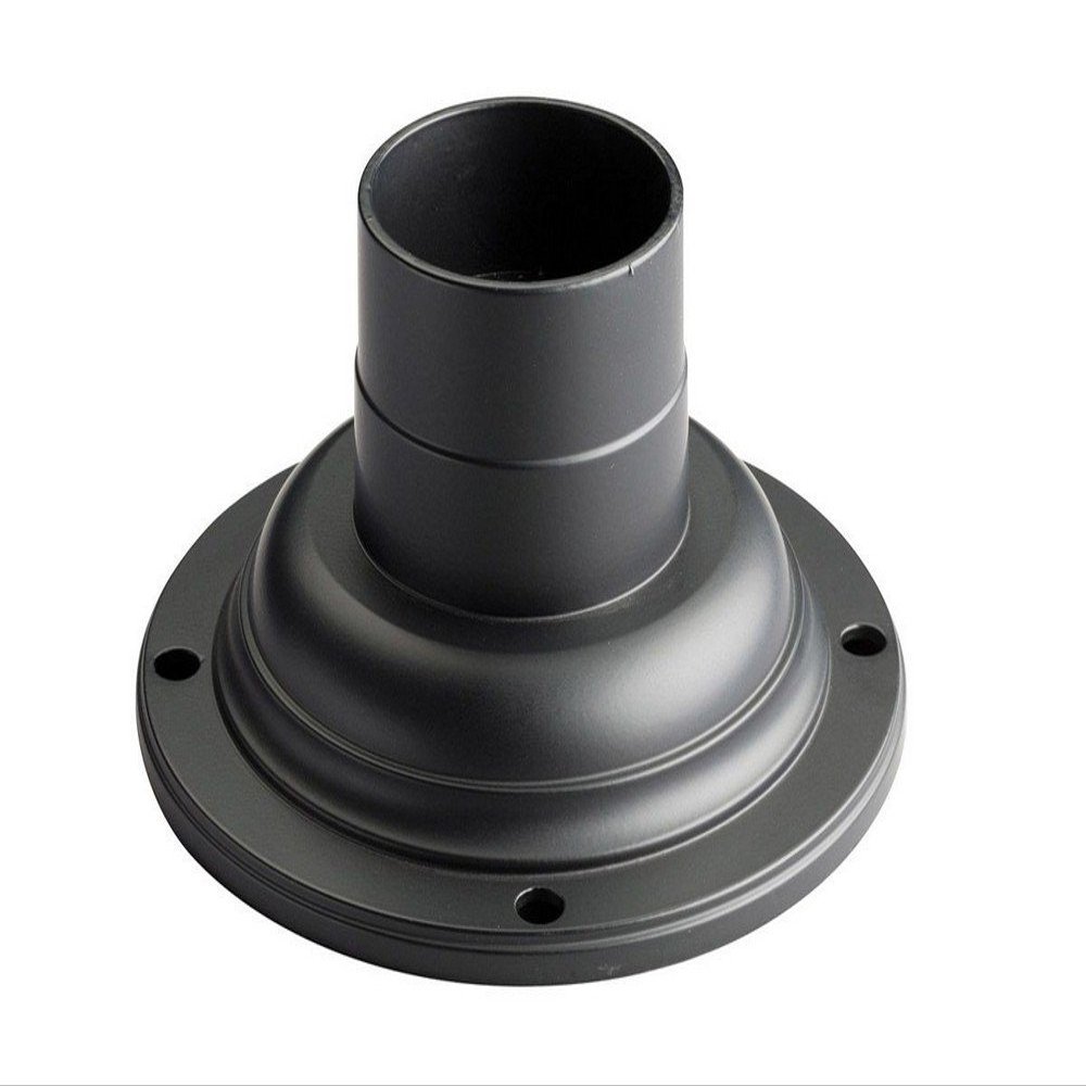 Kichler Outdoor Pedestal Adapter Light, Black
