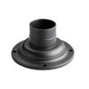 Kichler Outdoor Pedestal Adapter Light, Black view 4