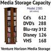Venture Horizon Revolving Media Tower 600 White view 4