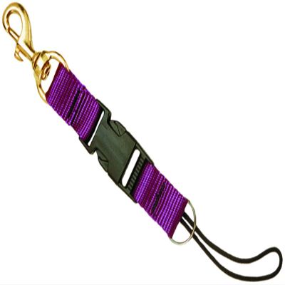 Innovative Split-Ring Lanyard 3-3/8 Inch Brass Bolt Snap (Orange)