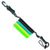 Innovative Swivel Colored Coil Lanyard (Translucent Blue) view 1