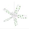 Holly Leaves on White - Ceiling Fan Skin Kit fits most 42 inch fans (FAN and BLADES SOLD SEPARATELY) view 1