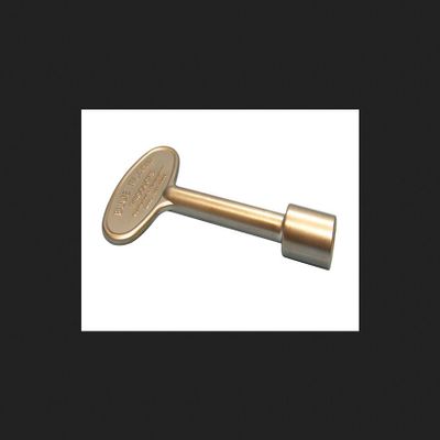 Blue Flame Silver Brass Zinc Gas Valve Key