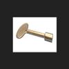 Blue Flame Silver Brass Zinc Gas Valve Key view 1