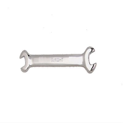 Wright Tool 13-2426MM Full Polish Metric Open End Wrench, 24mm x 26mm