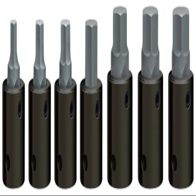 Wright Tool 362 3/8" Drive Impact Hex Bit Socket Set (7-Piece)