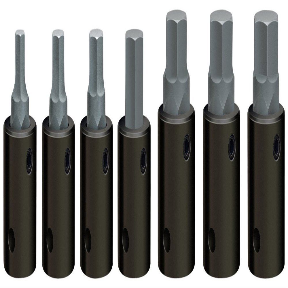Wright Tool 362 3/8" Drive Impact Hex Bit Socket Set (7-Piece)