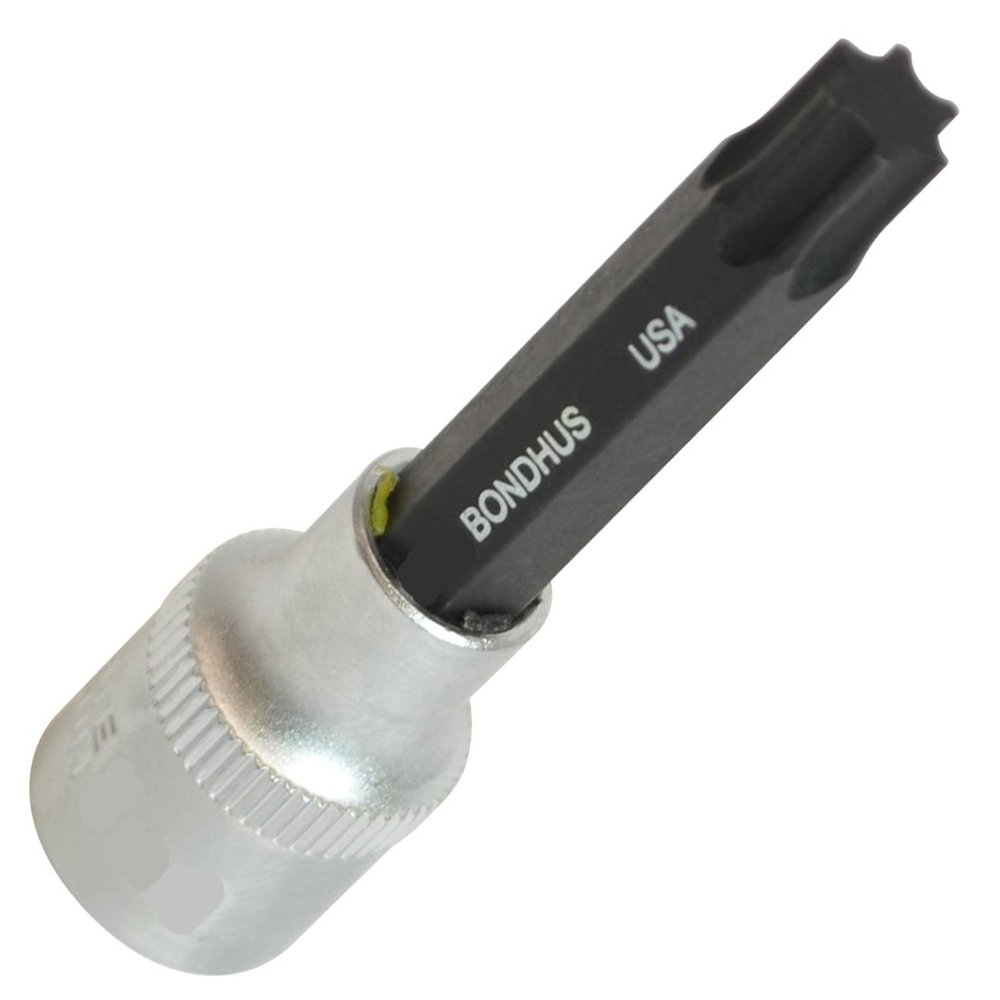 Bondhus 44240 T40 ProHold Socket Star Bit with ProGuard Finish, 2"