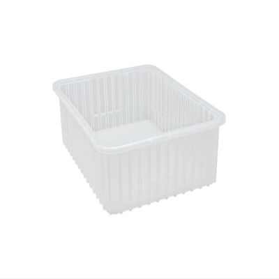 Quantum Storage DG93080 Dividable Grid Heavy Duty Part Organizer Bins - 22-1/2" x 17-1/2" x 8" - 3 Pack