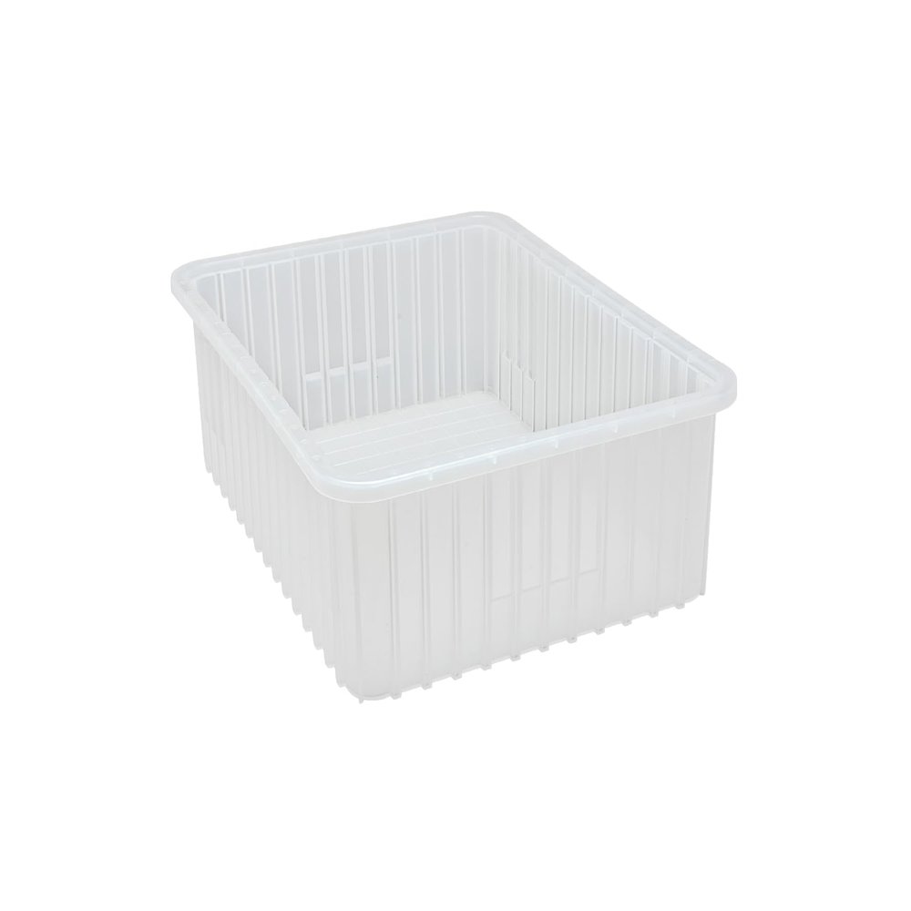 Quantum Storage DG93080 Dividable Grid Heavy Duty Part Organizer Bins - 22-1/2" x 17-1/2" x 8" - 3 Pack