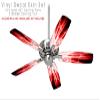 Lightning Red - Ceiling Fan Skin Kit fits most 42 inch fans (FAN and BLADES SOLD SEPARATELY) view 2