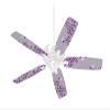 Victorian Design Purple - Ceiling Fan Skin Kit fits most 42 inch fans (FAN and BLADES SOLD SEPARATELY) view 1