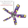Crazy Hearts - Ceiling Fan Skin Kit fits most 42 inch fans (FAN and BLADES SOLD SEPARATELY) view 2